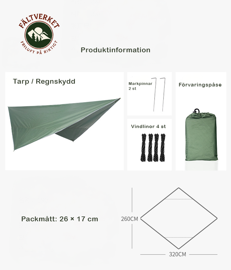 Ultralätt Hammock