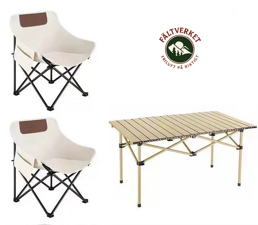 Campingbord & stolsset